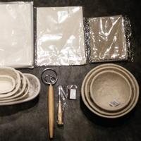 Gambar Banneton bulat 22cm x 8 cm Keranjang proofing dough round inc liner dari Kochindo Kota Tangerang Selatan 2 Tokopedia