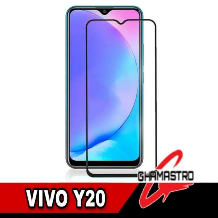 Gambar Vivo Y20 Tempered Glass Anti Gores Kaca Screen Full Cover dari EXCELLENT ACCECORIES Kota Administrasi Jakarta Pusat Tokopedia