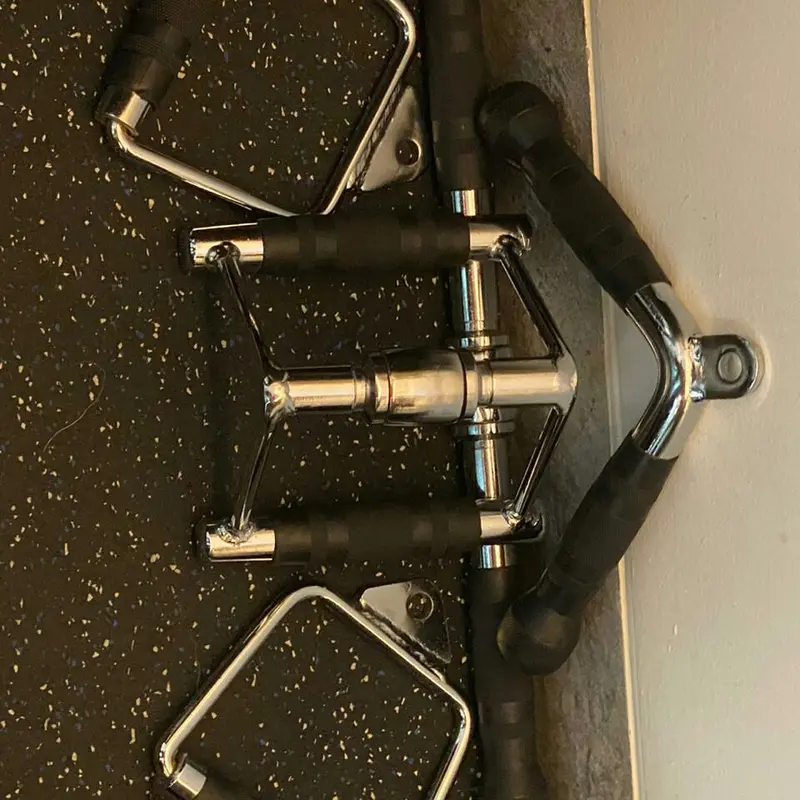 V Bar Handle - Cable Attachement - Handel Pegangan Gym Fitness 1