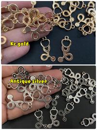 Gambar Charm stetoskop medis stuff dekorasi pernak pernik medis - kc gold dari Done Handymade Kota Administrasi Jakarta Barat 1 Tokopedia