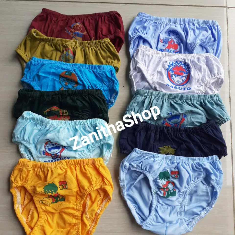Celana dalam anak laki-laki//murah berkualitas //gambar sablon menarik