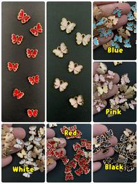 Gambar Butterfly enamel charm kupu kupu charm pernak pernik vintage - red dari Done Handymade Kota Administrasi Jakarta Barat 2 Tokopedia