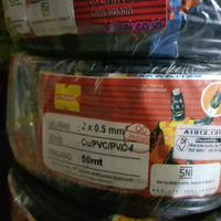 Gambar Kabel Listrik Flexible HITAM NYLHY 2x0.5 KITANI Serabut SNI (50Meter) dari Amaritista Kab. Tangerang 1 Tokopedia