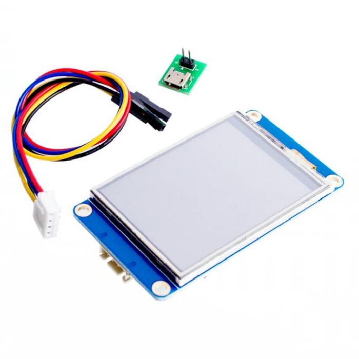 DIYmalls Nextion Enhanced 2.4-inch HMI Touchscreen – Resistief, 320x240, 5V TFT-display Voor Arduino & ESP32 (NX3224K024) 4 miniatura