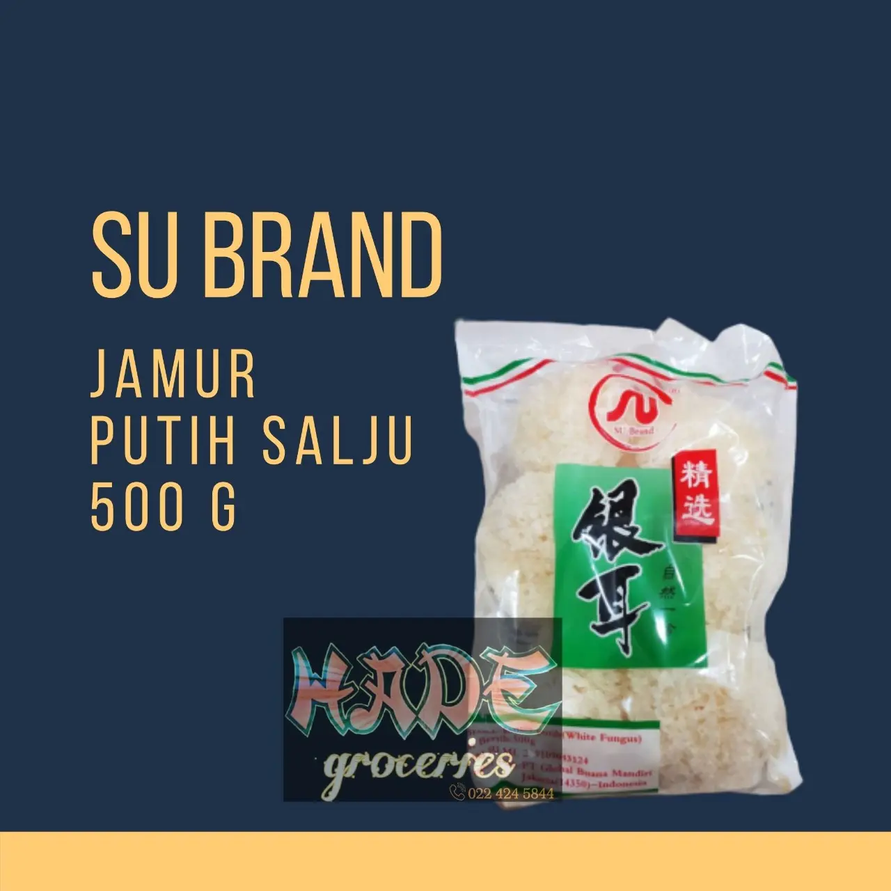 Jamur Salju Putih|Boxji|White Fungus 500gr