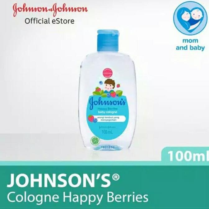Johnson Johnsons Baby Cologne Summer Swing / Powder Mist / Happy Berries / Slide / Heaven 100ml Minyak Wangi Bayi 3