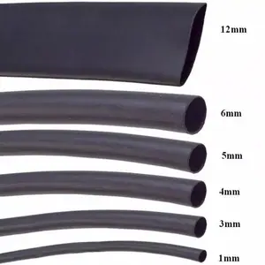 1 Meter Selang Bakar / Heat Shrink Tube 1mm 2mm 3mm 4mm 5mm 6mm 9mm 8mm 10mm