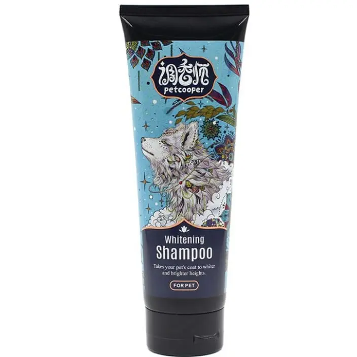 Petcooper whitening shampoo 260ml - shampoo anjing khusus bulu putih