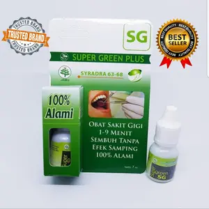 Ampuh Atasi Sakit Gigi Berlubang|SUPER GREEN PLUS SAKIT GIGI SG