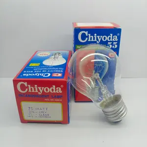 lampu dop lampu pijar lampu kuno 75w chiyoda