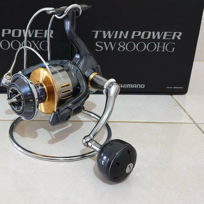 Jual Shimano Twinpower 15 SW 8000HG NEW - Kab. Bangka - North Blue