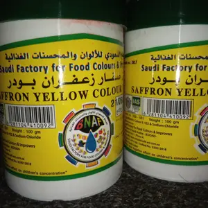 Saffron Yellow colour