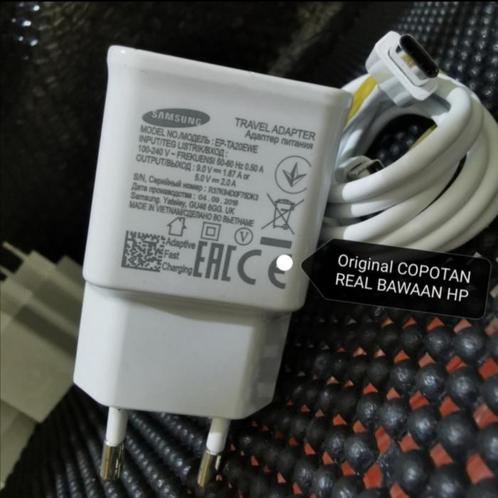 Gambar Charger Samsung A8 A8+ Bekas Mulus Garansi keaslian seumur hidup dari omjok Kota Administrasi Jakarta Utara Tokopedia