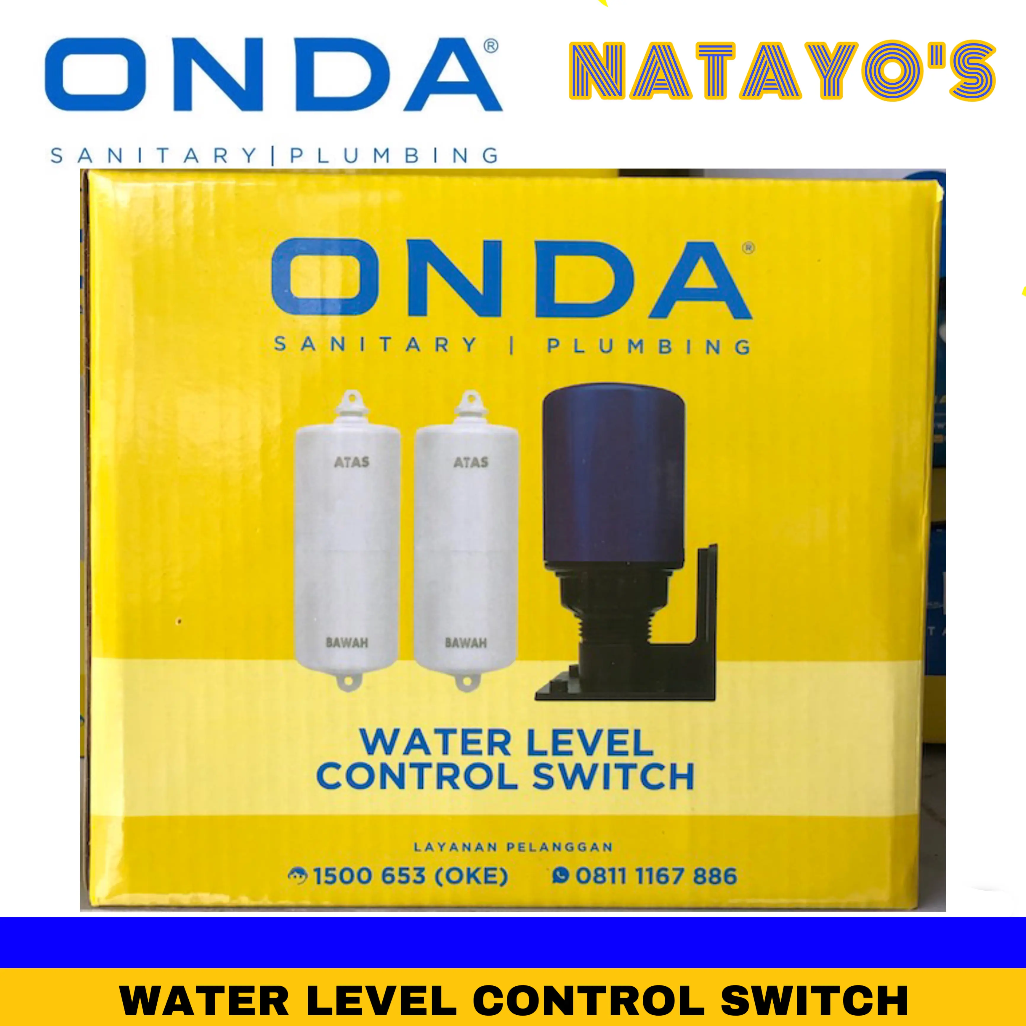 Water Level Control Switch ONDA / pelampung air radar otomatis