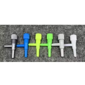 Keran Aquarium Single Pengatur Gelembung Udara Aerator Kran Selang