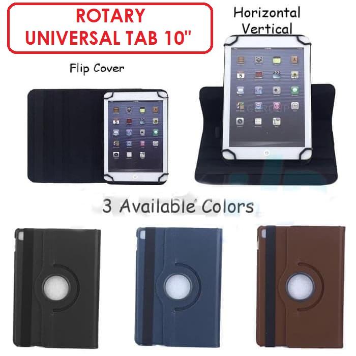 Gambar Universal Tab 10 Inch Flip Case 360 Degree Rotate Rotary Back Cover dari Free Case Kota Administrasi Jakarta Pusat Tokopedia