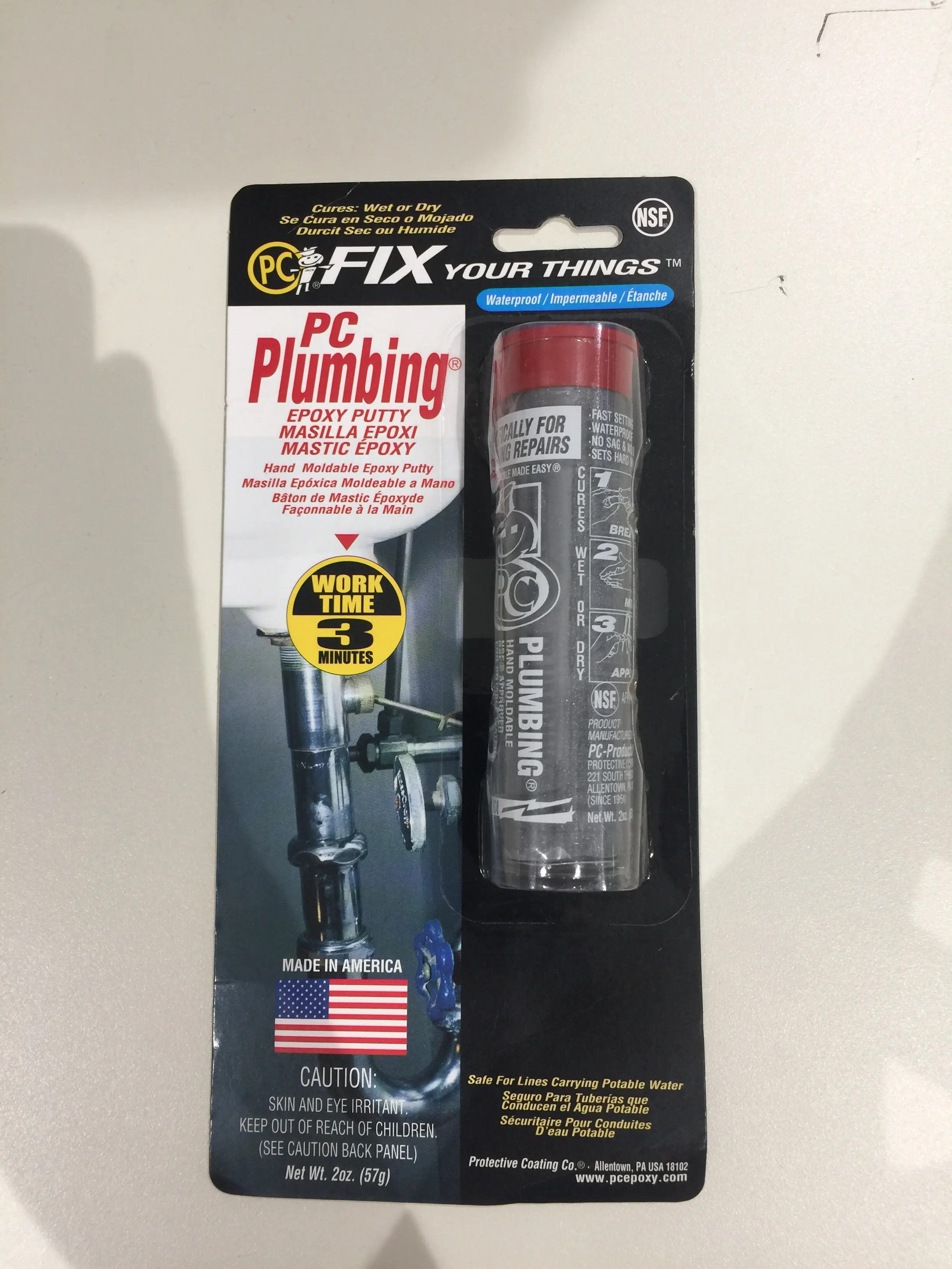 Lem PC 11 Plumbing Tambal Pipa Saluran Air Perbaiki Paralon Kran Bocor