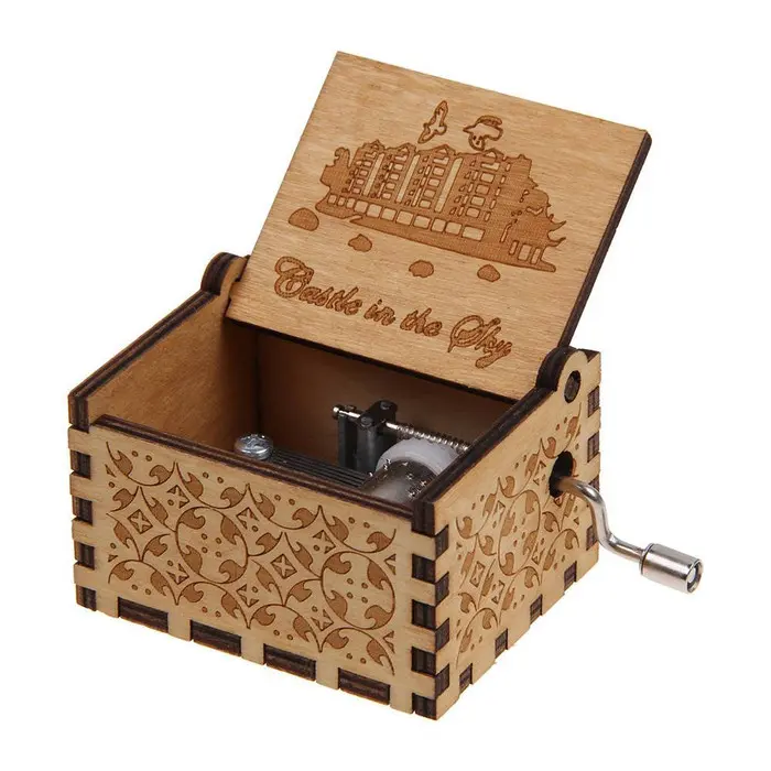 Music Box Castle in The Sky - Gibli - Kotak Musik - Vintage