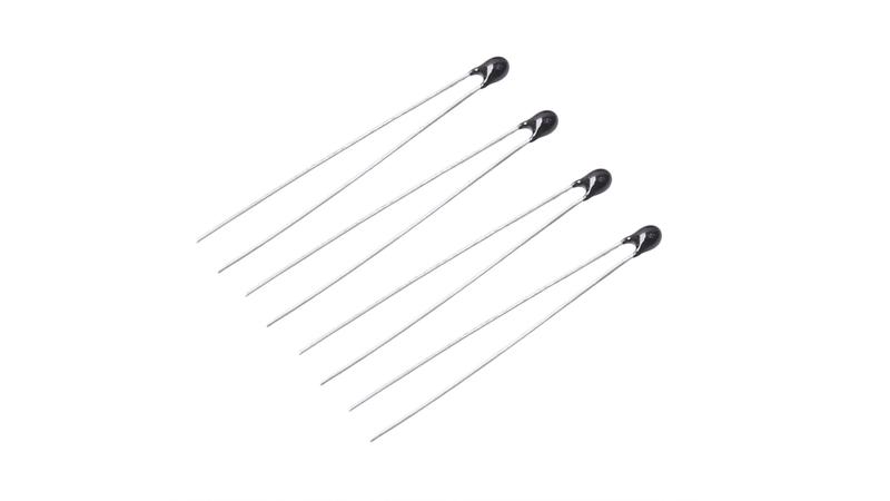 Xiatiaosann 10 Stuks Thermistor NTC Weerstanden Temperatuursensor 10K Ohm 100K Ohm MF52D 3435 3950 voor 3D Printer, 1% Nauwkeurigheidswaarde Hoge gevoeligheid voor temperatuurmeting