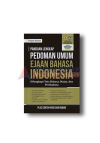 Gambar PANDUAN LENGKAP PEDOMAN UMUM EJAAN BAHASA INDONESIA: DILENGKAPI TATA B dari TMbookstore Best Value Kota Depok 1 Tokopedia