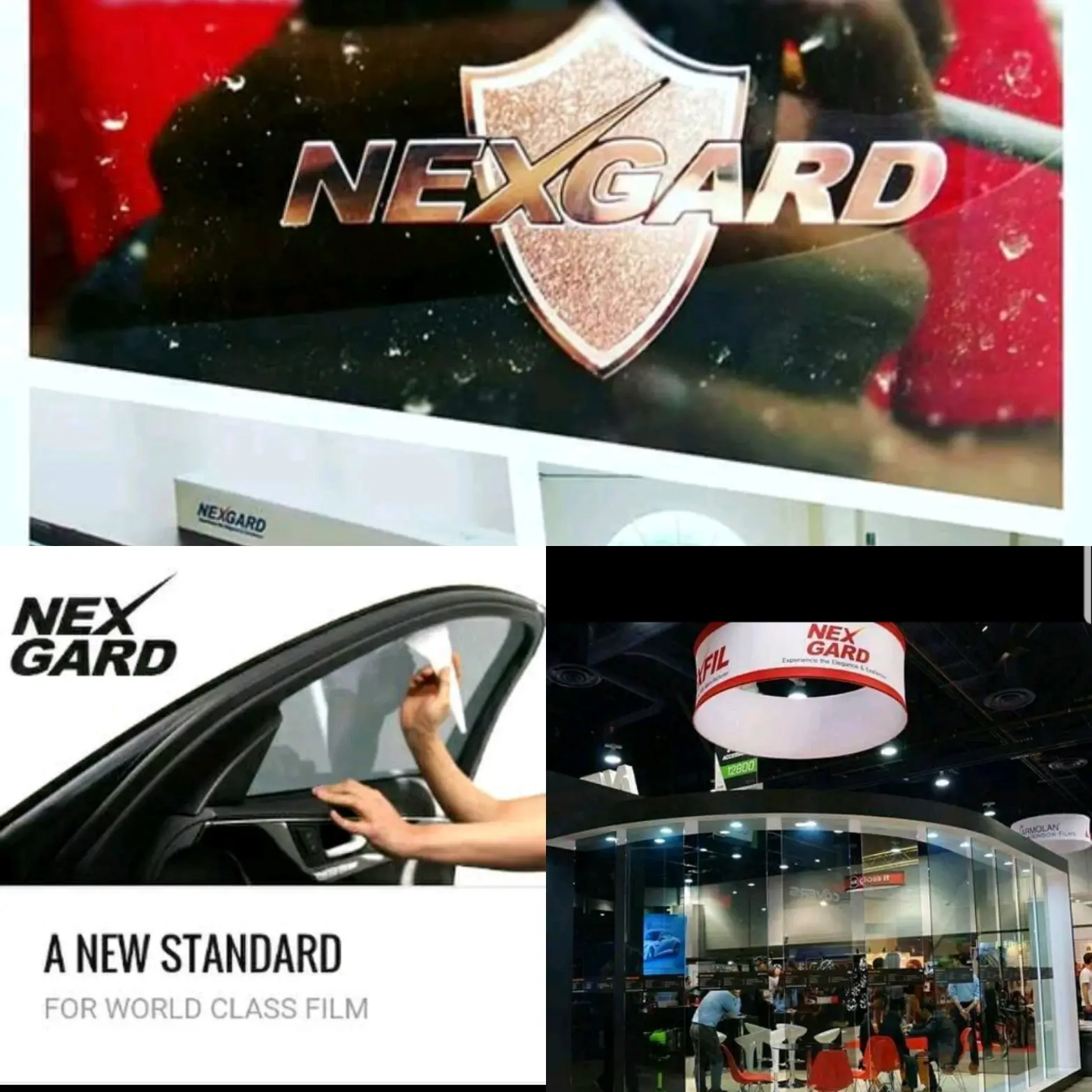 Kaca film mobil Nexgard premium depan.lebih bagus di banding 3m bb