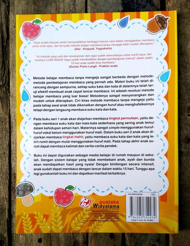 Belajar Cepat Membaca Tanpa Mengeja (Buku Seri Lengkap) 1