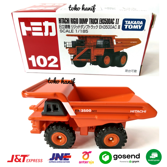 Gambar Diecast Miniatur Replika Dump Truck Hitachi dari Toko Diecast Hanif Jakarta Timur Tokopedia