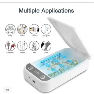 Box Sterilizer UVC Sterilisasi UV-C Wireless Charging Aromaterapi