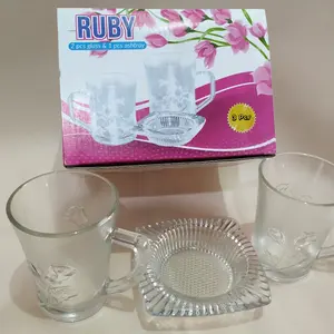 Gelas set cantik plus asbak