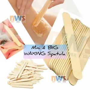 Mini & Big Wood Waxing Spatula / Wax Spatula / Spatula Kayu