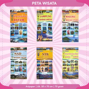 PETA WISATA INDONESIA 5 |buana baru|