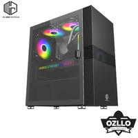 Gambar CUBE GAMING OZLLO - mATX - LEFT SIDE MAGNETIC GLASS DOOR dari Techno Computer Bali Kota Denpasar 2 Tokopedia