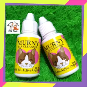 MURNY 30ml - Cairan Pembersih Telinga Ampuh pada Kucing - Ear Cleaner