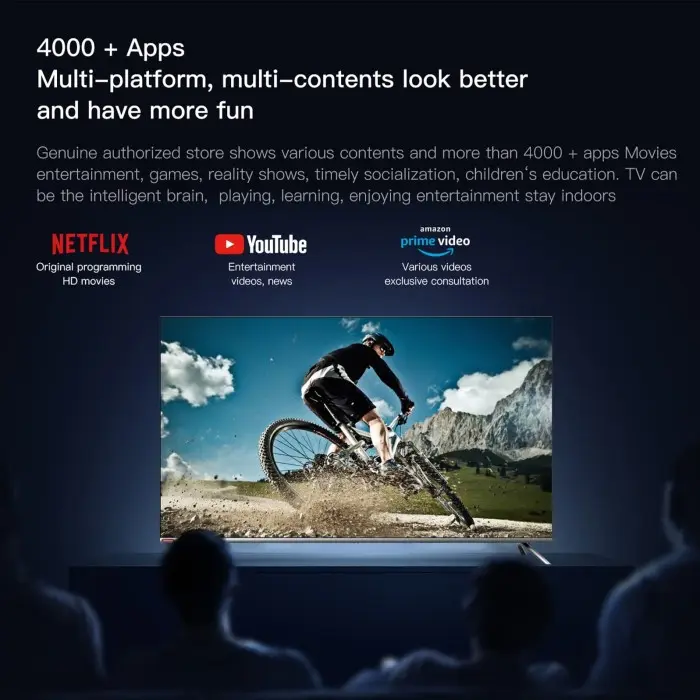 Led UHD Android Tv 43 Inch Changhong Type: 43H7 (Khusus Daerah Medan) 3