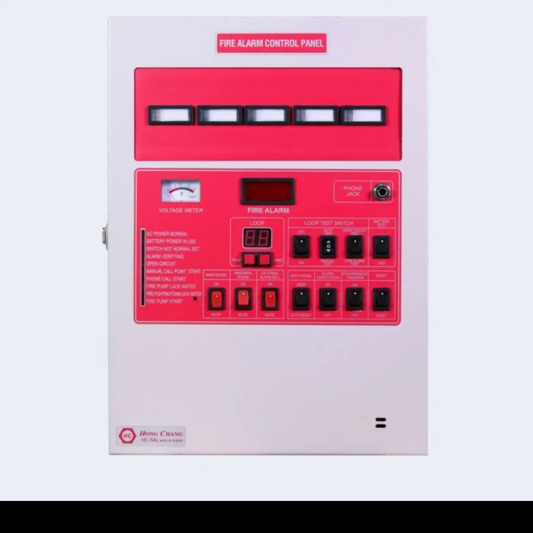 panel alarm 5 zone HC(Hong chang) plat besi
