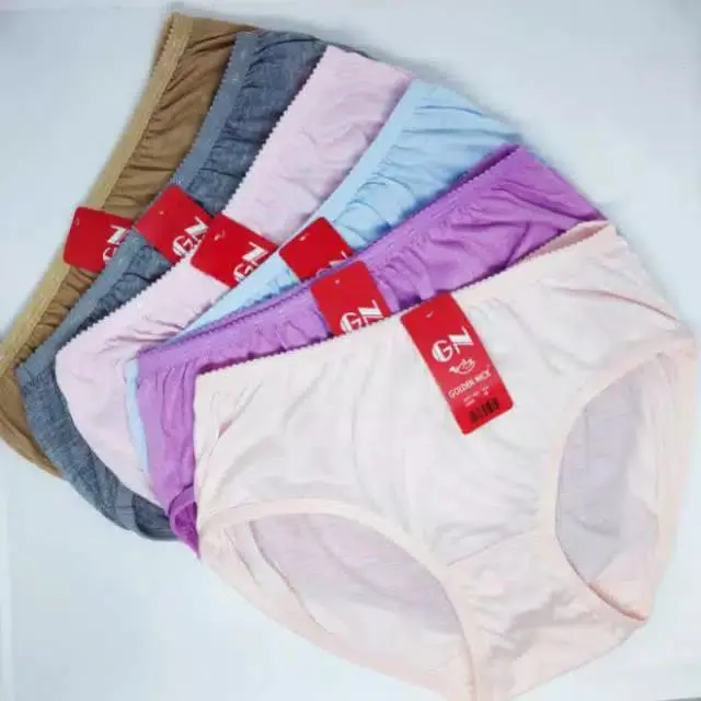 6 Pcs Cd Wanita Katun Golden Nick 937 Warna Terang