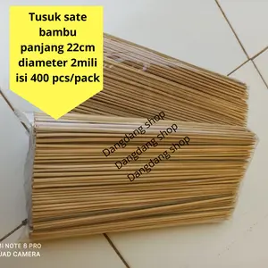 Tusuk Sate bambu 22cm / sosis cimol cilok
