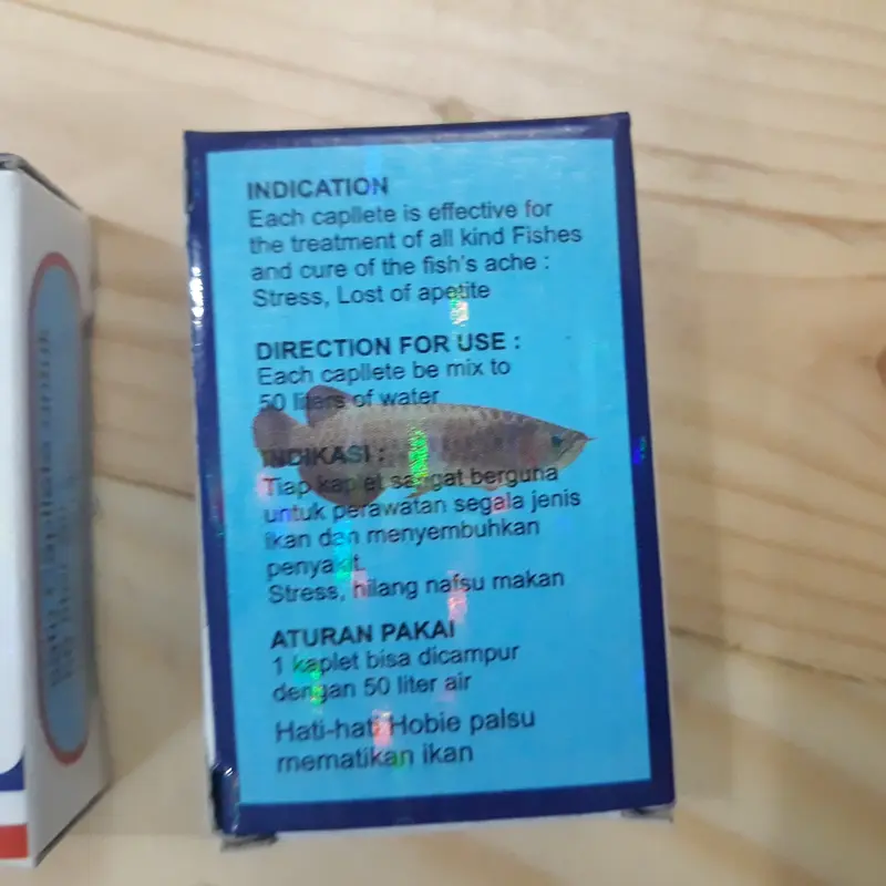 PIL HOBIE ORIGINAL ASLI OBAT VITAMIN IKAN ARWANA 1