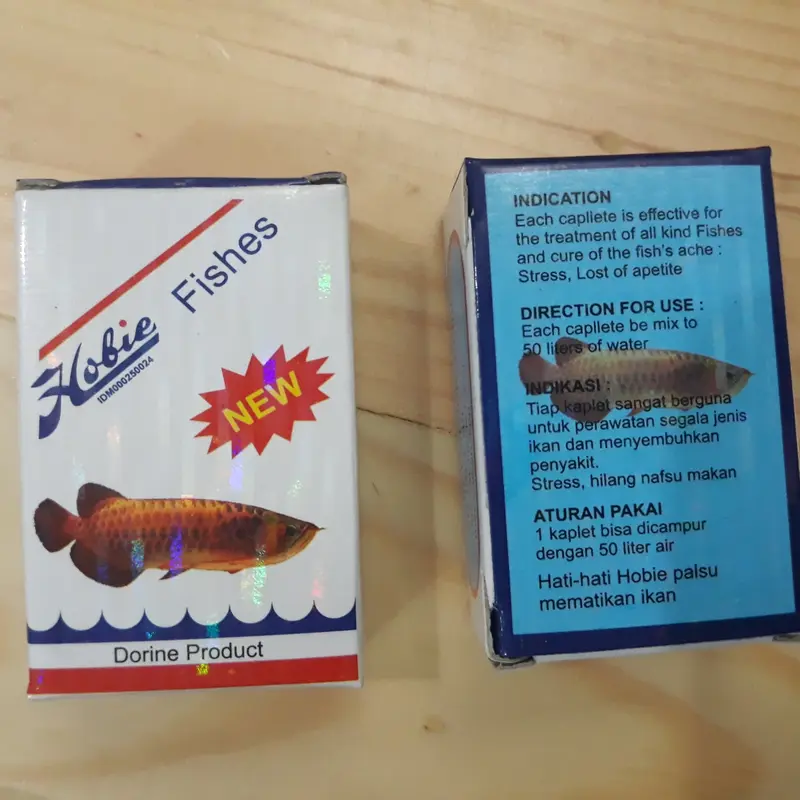 PIL HOBIE ORIGINAL ASLI OBAT VITAMIN IKAN ARWANA 2