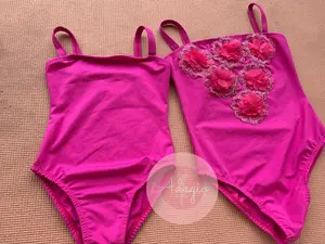 Leotard Baju Balet Gymnastic Atasan Senam Ballet Gym