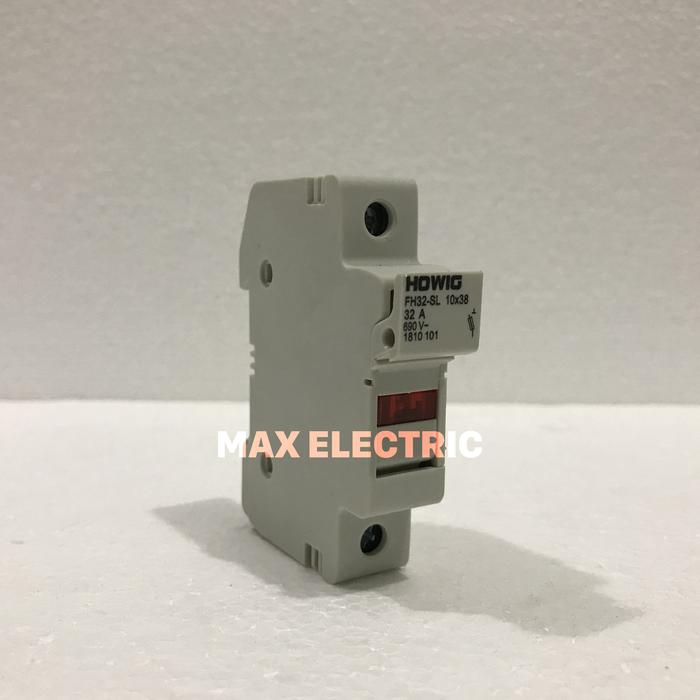Gambar HOWIG Fuse Holder (Max. 32A) - FH32SL (Dengan Indikator) dari Max Electrics Kota Administrasi Jakarta Timur Tokopedia