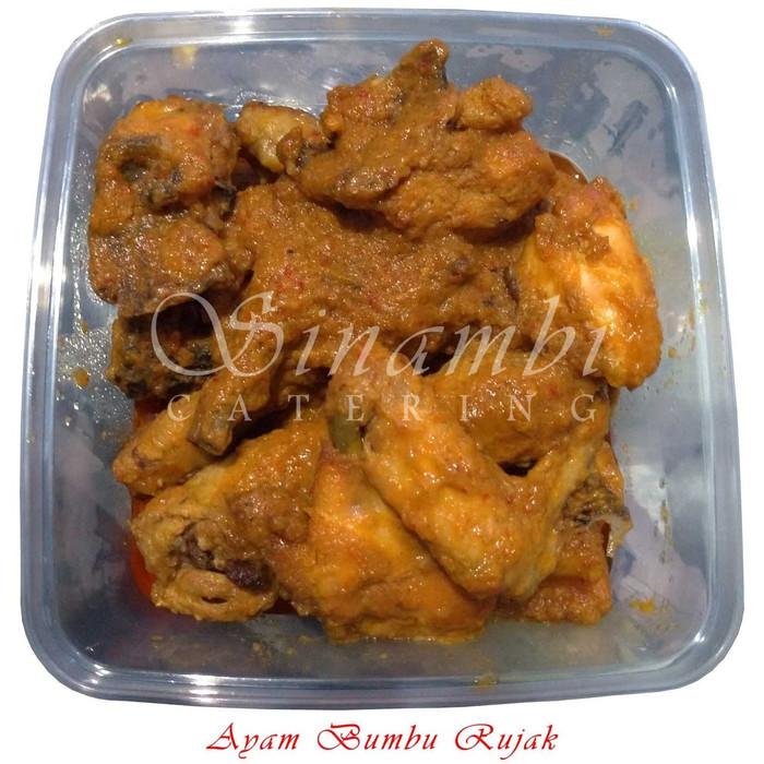 Gambar Ayam Bumbu Rujak 5 Ptg dari Sinambi Kuliner Kota Administrasi Jakarta Timur Tokopedia