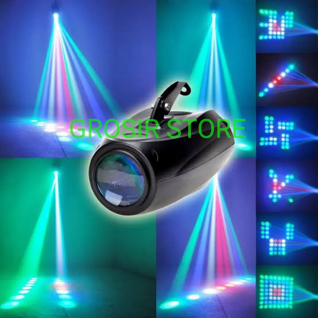 Lampu Lighting Sorot Laser L18RG Untuk Lightning Soundsystem