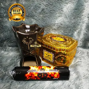 Tempat Dupa/Bukhur Kramik Buhur Salwa Arang Paket Hemat Dan Murah