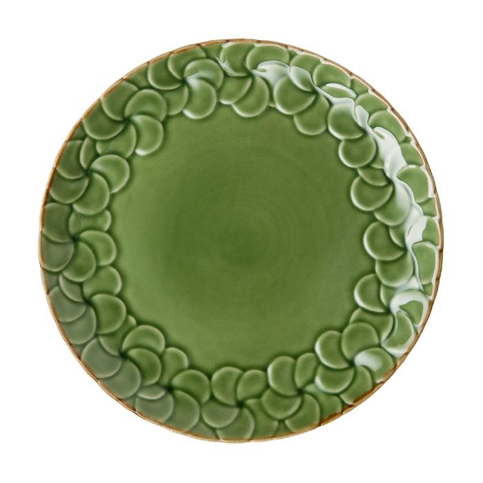 Gambar Jenggala Dinner Plate Hijau/Piring Kue/Piring Saji Diameter 29 cm dari Jenggala Keramik Bali Kab. Badung Tokopedia