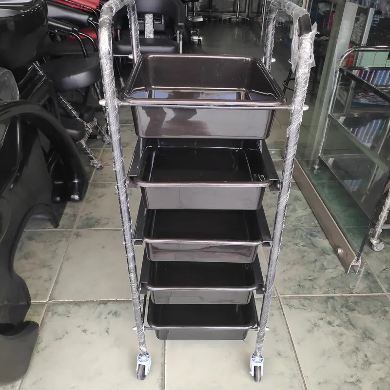Troly salon/Rak salon/Rak 5susun 2