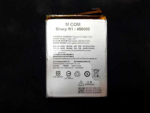 Gambar Baterai Hape Sharp R1 456080 MCOM Original New 4000mAh dari CNC phoneshop Kota Administrasi Jakarta Pusat Tokopedia