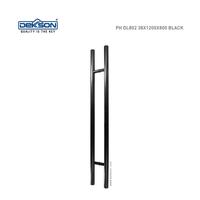 Gambar DEKKSON Pull Handle Gagang Pintu Tarik PH DL802 32x800X600 SUS 304 32x800x600 Matt Black - 32x800x600 dari Dekkson Official Shop Kota Administrasi Jakarta Barat 1 Tokopedia