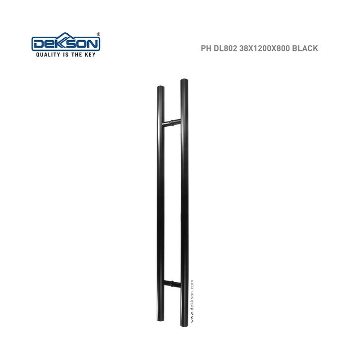Gambar DEKKSON Pull Handle Gagang Pintu Tarik PH DL802 32x800X600 SUS 304 32x800x600 Matt Black - 32x800x600 dari Dekkson Official Shop Kota Administrasi Jakarta Barat Tokopedia