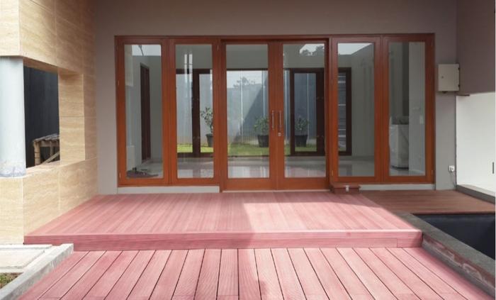 Gambar WPC HPC Baliwood lantai kayu tile decking pesanan A/N Pak ry** dari Baliwood Kota Tangerang Tokopedia